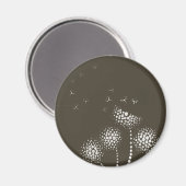 blühende Blume Magnet (Vorderseite/Rückseite)