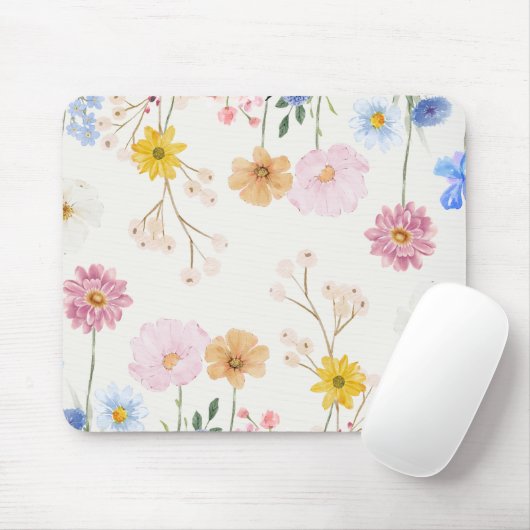 Blühende Blume Mousepad (Mit Mouse)