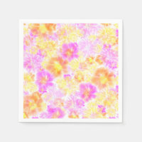 Blühende Blume Muster der Shibori-Gefärbte Krawatt
