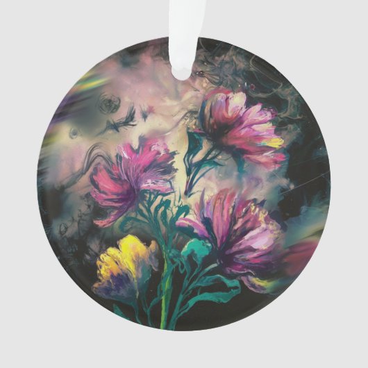 Blühende Blume Ornament (Vorderseite)