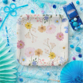 Blühende Blume Pappteller (Party)