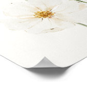 Blühende Blume Poster (Ecke)