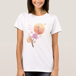 blühende Blume T - Shirt Muttertag
