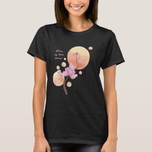 blühende Blume T - Shirt Muttertag