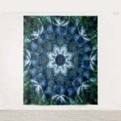 Blühende Blume.... Wandteppich (Vorderseite)