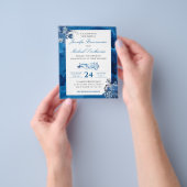 Blühende Blumen Blumen Hochzeitsfeiern Flyer (Gruppe)