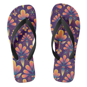 blühende Blumen Erwachsene Flip Flops Badesandalen
