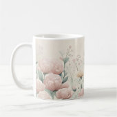 Blühende Blumen Kaffeetasse (Links)