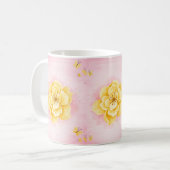Blühende Blumen-Tasse  Kaffeetasse (Vorderseite Links)