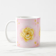 Blühende Blumen-Tasse 