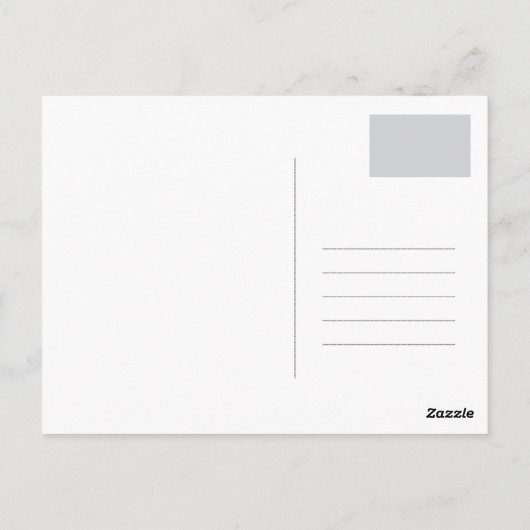 Blühende Blumengestelle Rustikale Gartenhochzeit Postkarte (Rückseite)