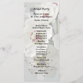 Blühende Blüten aus weißer Birne Programm (Rückseite)