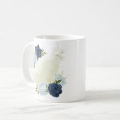 blühende Blütenpflanzen Kaffeetasse (Vorderseite Links)