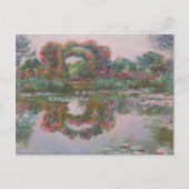 Blühende Bögen, Giverny - Claude Monet - c1913 Postkarte (Vorderseite)