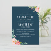 Blühende Botanicals | Wedding Einladung (Stehend Vorderseite)