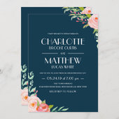 Blühende Botanicals | Wedding Einladung (Vorne/Hinten)