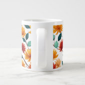 Blühende Branchen - Design der Jumbo-Tasse (Rückseite)