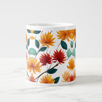 Blühende Branchen - Design der Jumbo-Tasse