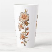 Blühende Branchen Große Latte-Tasse, 17 oz Milchtasse (Vorderseite)