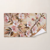 Blühende Branchentücher Badhandtuch Set (Handtuch)