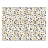 Blühende Clematis Aquarellfarben - Blumendekor Tischdecke (Vorderseite (Horizontal))