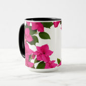 Blühende Combo-Tasse - 15 oz Elegance Tasse (Vorderseite Links)