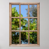 Blühende Darstellung der Laburnumstruktur aus eine Poster (Vorne)