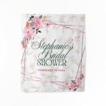 "Blühende Elegance: Ein Blumenfantasietapestes"