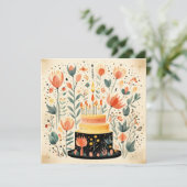 Blühende Eleganz: Blühende Wünsche (Stehend Vorderseite)