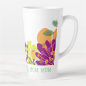 Blühende Eleganz Milchtasse (Rechts)