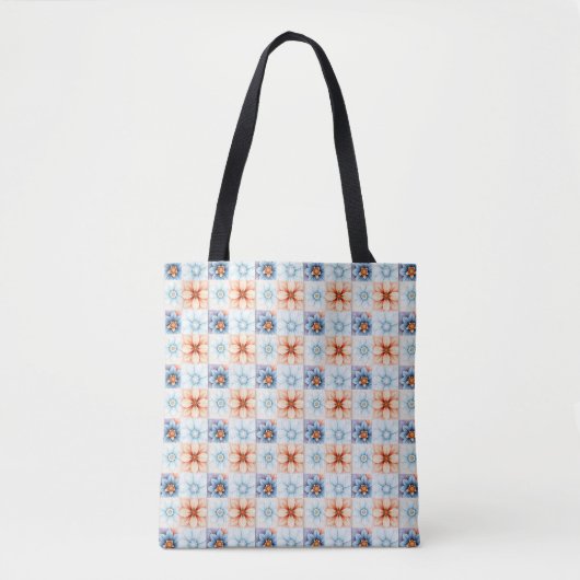 Blühende Eleganz Tasche (Vorderseite)