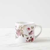 Blühende Eleganz: Tasse Espresso (Rechts)