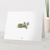 Blühende Endlosmarmelade und Blume Karte (Rückseite)