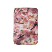 Blühende Erde - rosa Paradise Badematte (Vorderseite Vertikal)