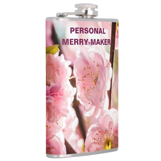 Blühende Erde - rosa Paradise Flachmann (Rechts)