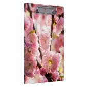 Blühende Erde - rosa Paradise Klemmbrett (Rechts)