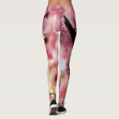 Blühende Erde - rosa Paradise Leggings (Rückseite)