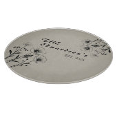 Blühende Erinnerungen Schneiden Schneidebrett (Ecke)