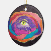 Blühende Exzellenz Keramik Ornament (Links)