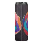 Blühende Exzellenz Thermosbecher (Rückseite)