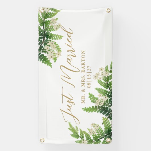 Blühende Ferns nur mit dem Auto-Banner Banner (Vertikal)