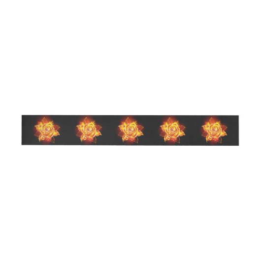 Blühende Feuerrose (Person)