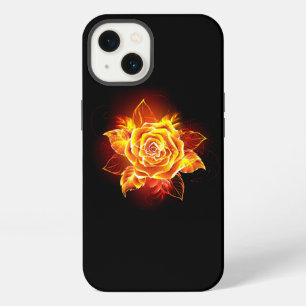 Blühende Feuerrose iPhone 13 Hülle