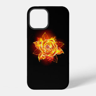 Blühende Feuerrose iPhone 12 Hülle