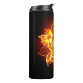 Blühende Feuerrose Thermosbecher (Nach links gedreht)