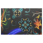 Blühende Feuerwerks-Volkskunst Stoff (Fat Quarter (45,7 x 55,9 cm))