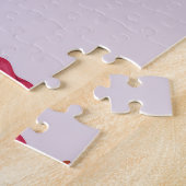 Blühende Flammenlilie: Blumengartenmuster. Puzzle (Seite)