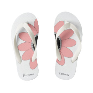 Blühende Flip Flops - Anpassen Kinderbadesandalen