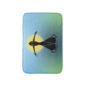 Blühende Frau Badematte (Vorderseite Vertikal)