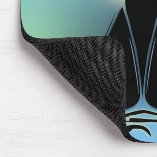 Blühende Frau Mousepad (Ecke)